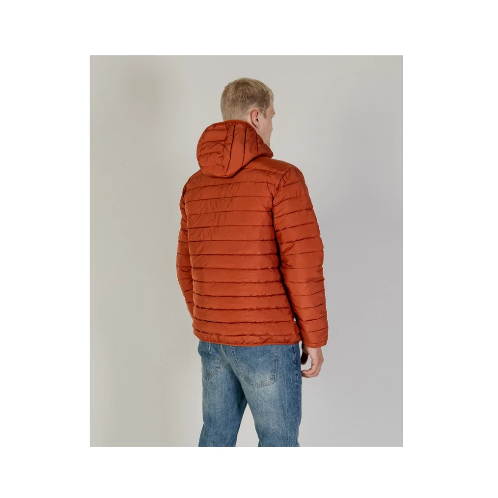 Aquascutum Stijlvolle Cappuccio Bomberjas Red Heren