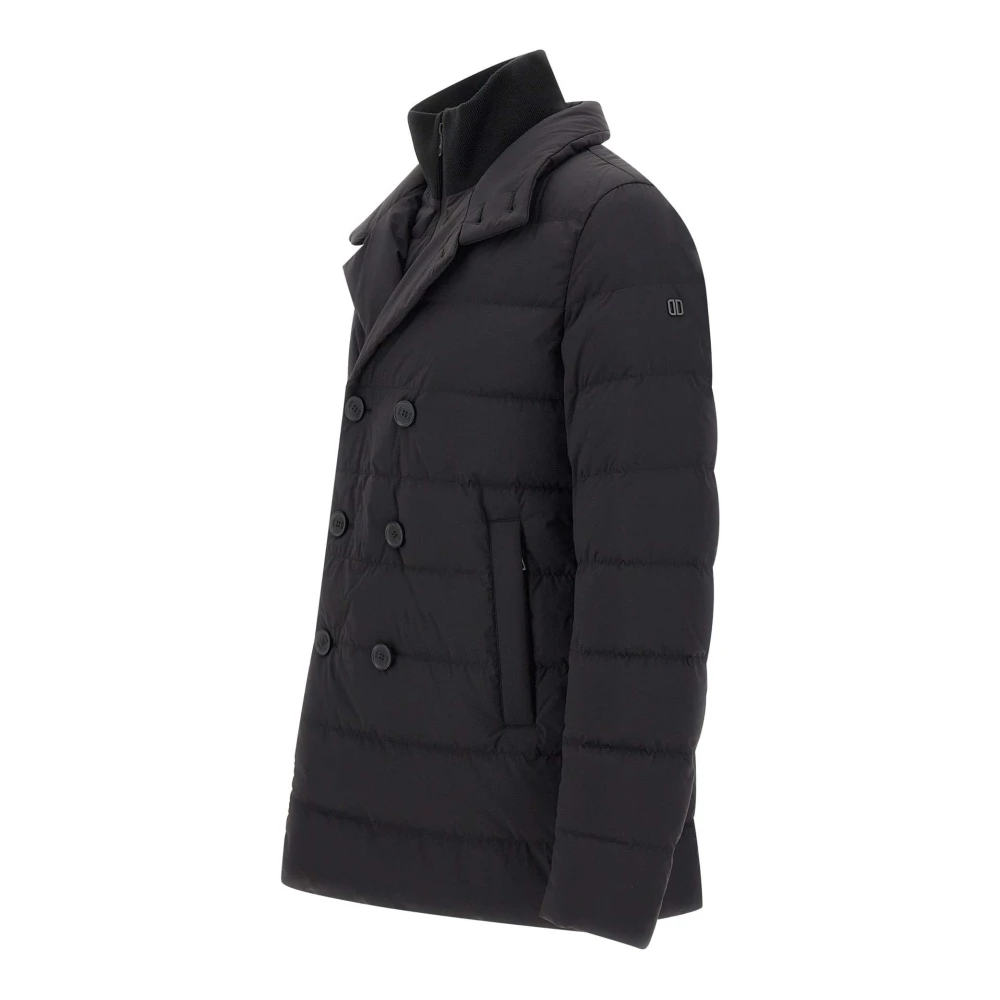 Duno Zwarte Winterjas Black Heren