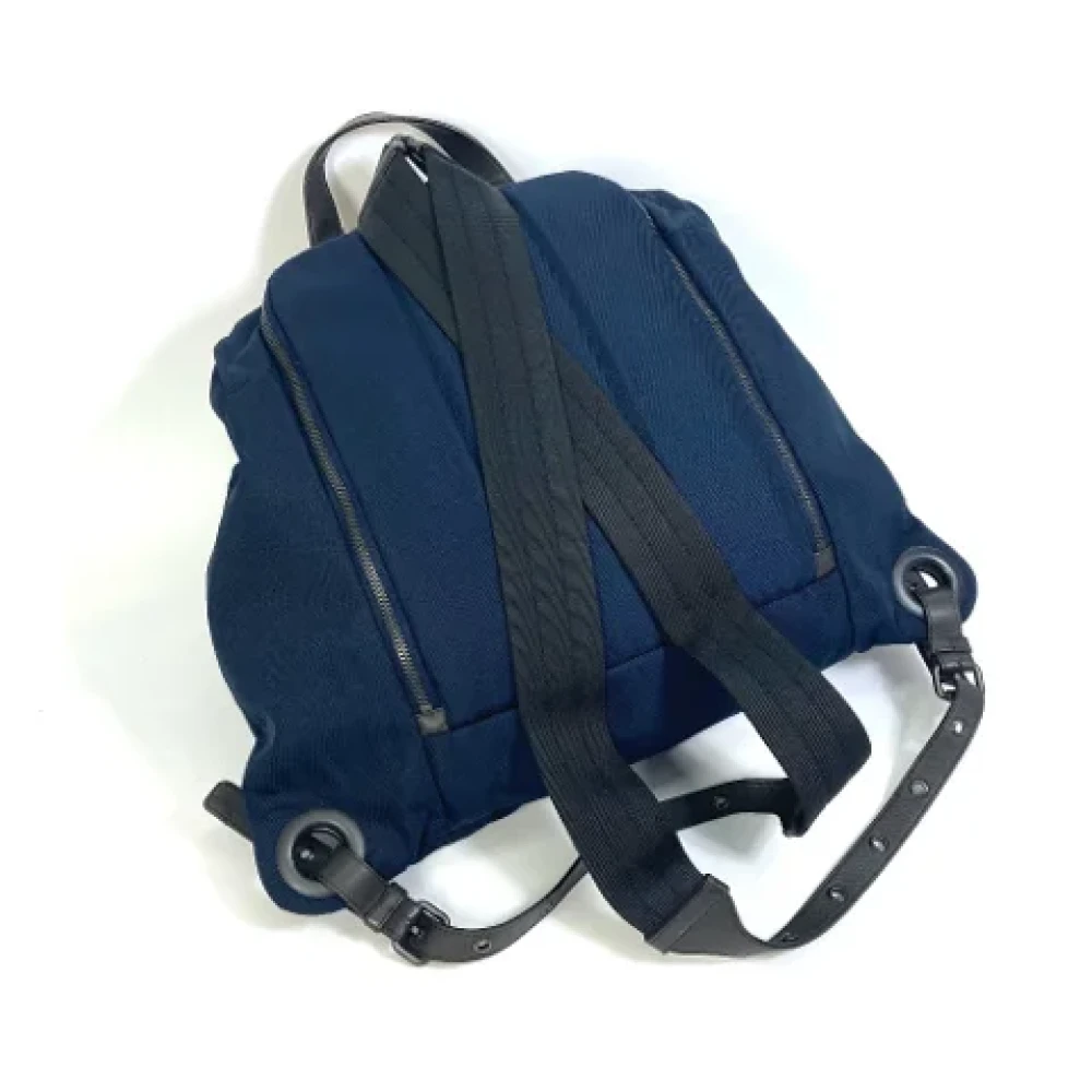 Bottega Veneta Vintage Pre-owned Fabric shoulder-bags Blue Heren