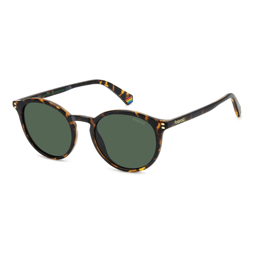 Polaroid Unisex Black Havana Green Polarized Sunglasses - Sunglasses - 51 Mm- Accessories