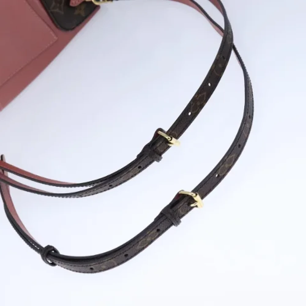 Louis Vuitton Vintage Pre-owned Canvas backpacks Brown Dames