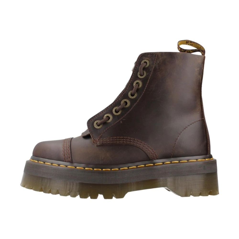 Dr. Martens Uomo Marrone - Sinclair Platform Boot - Shoes - 45 Eu