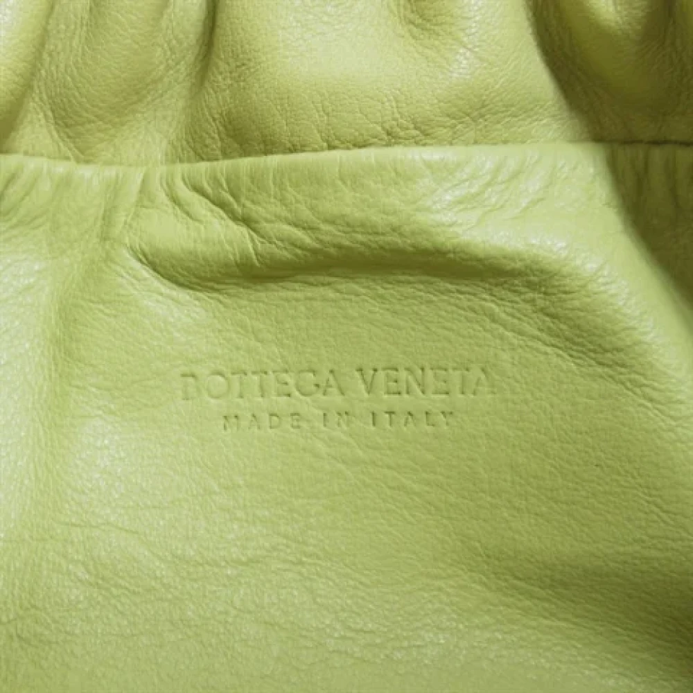 Bottega Veneta Vintage Pre-owned Leather crossbody-bags Green Dames