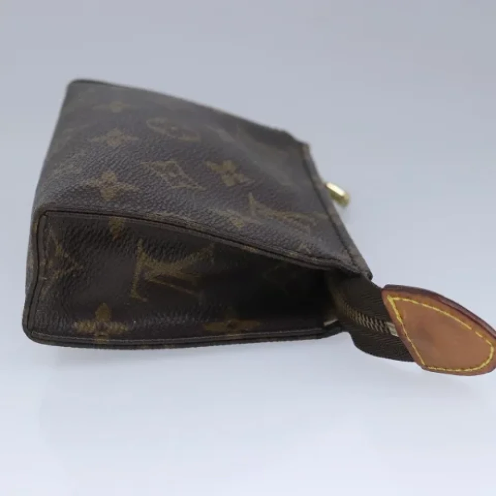 Louis Vuitton Vintage Pre-owned Canvas pouches Brown Dames