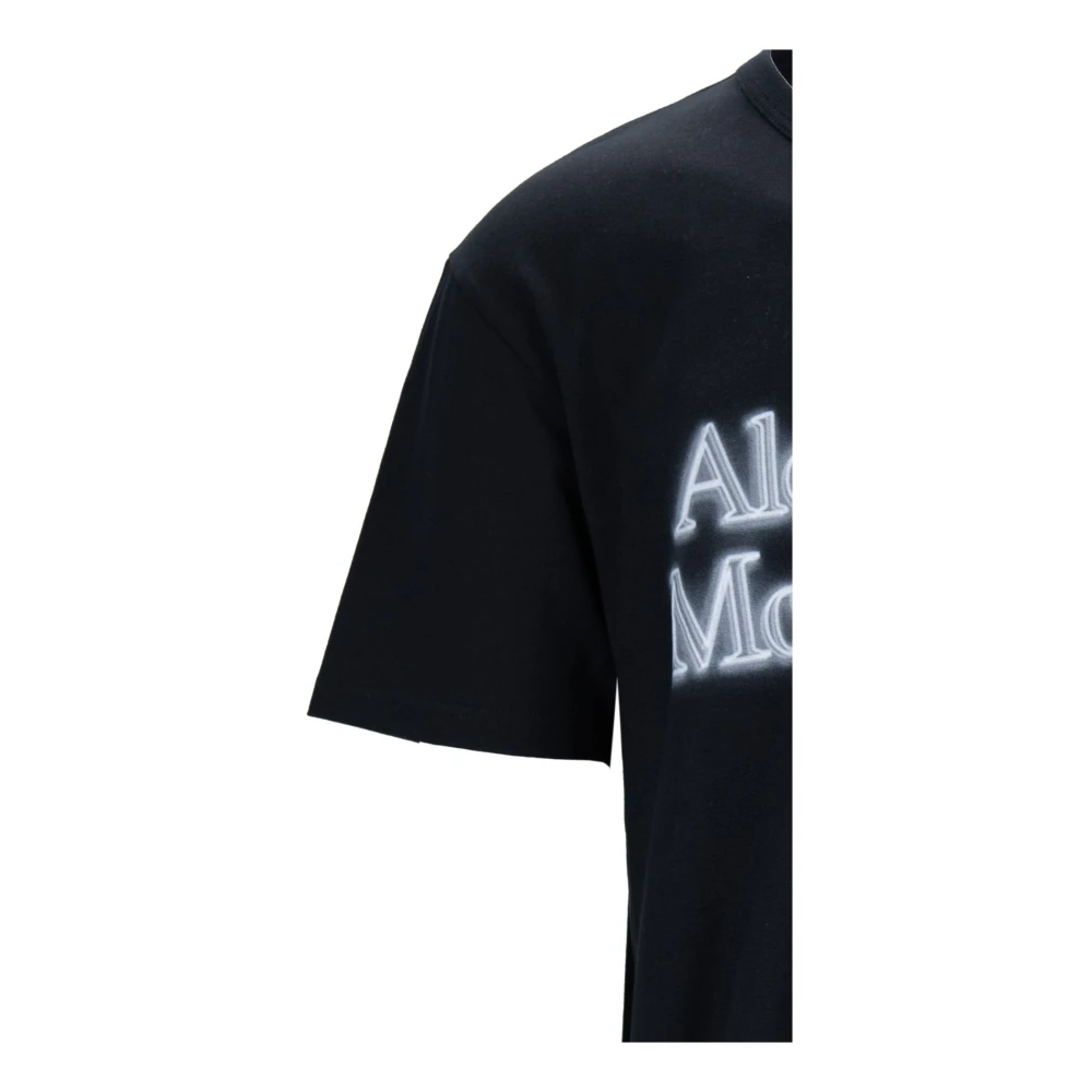 alexander mcqueen Heren Skeleton Grafische T-Shirt Black Heren