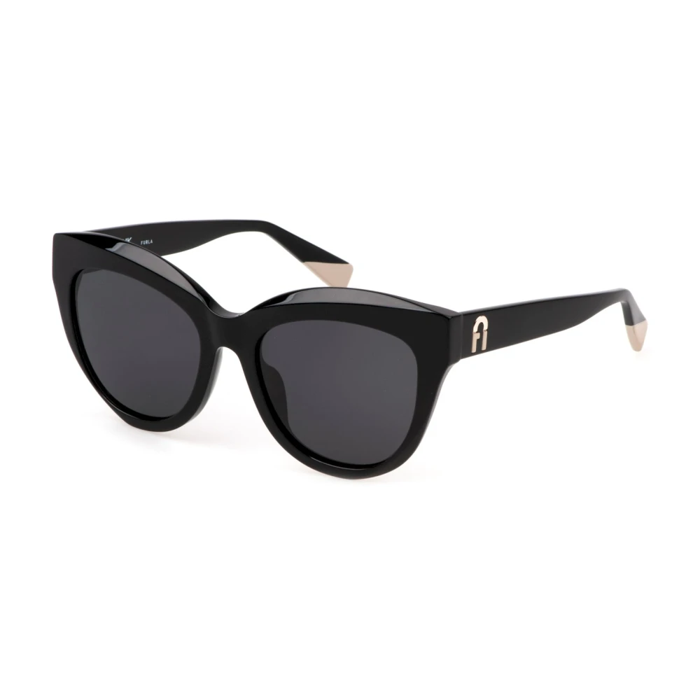 Furla Unisex Black Sunglasses, 54 Mm, Sunglasses