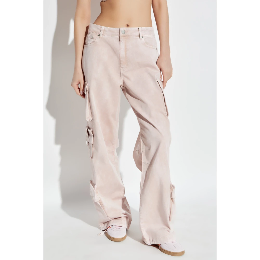 Gestuz Jeans Ninnia in cargostijl Pink Dames