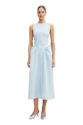 Jacquard Midi Klänning