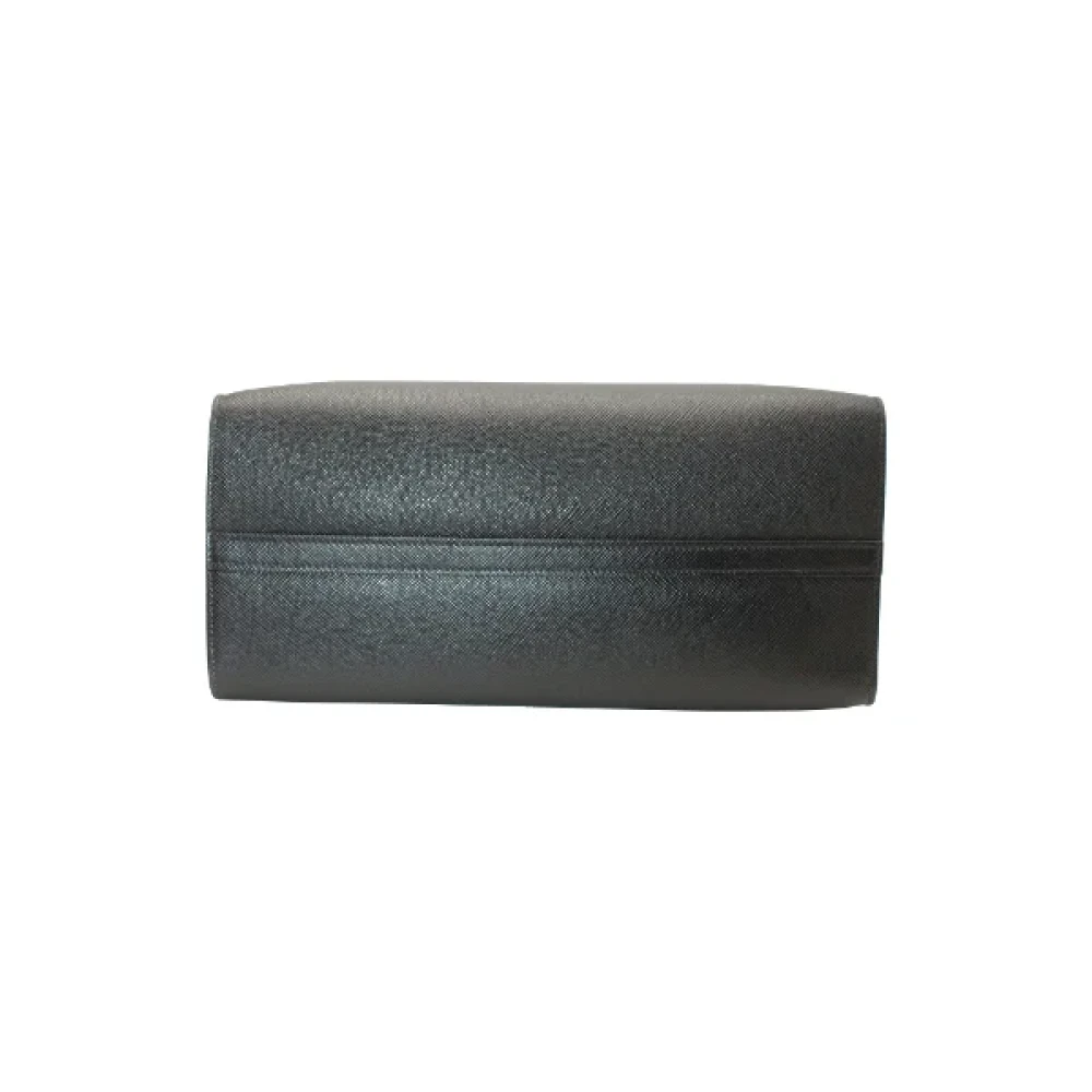 Prada Vintage Pre-owned Leather prada-bags Black Dames