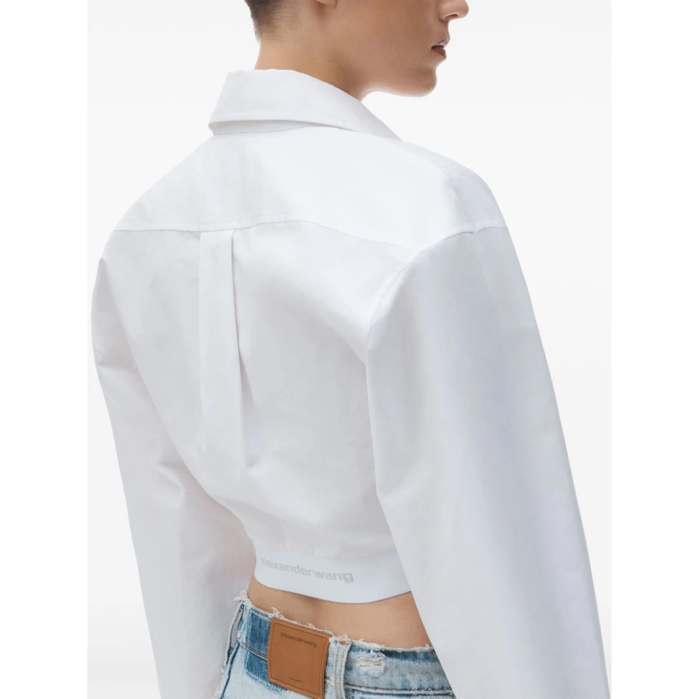 alexander wang Witte Shirt voor Mannen White Dames