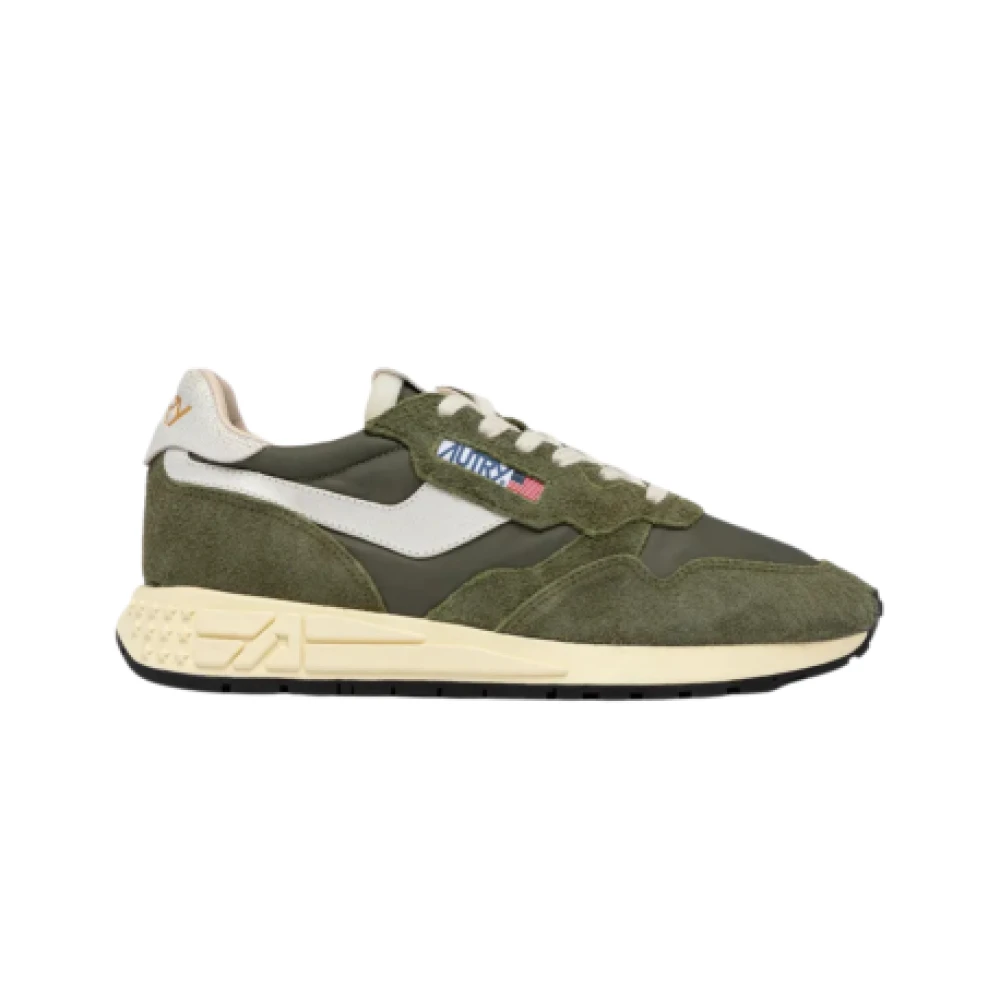 Autry Men's Green Reelwind Low - Sneakers - 8 Uk - Shoes