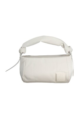 white-polyester-handbag-with-shoulder-strap