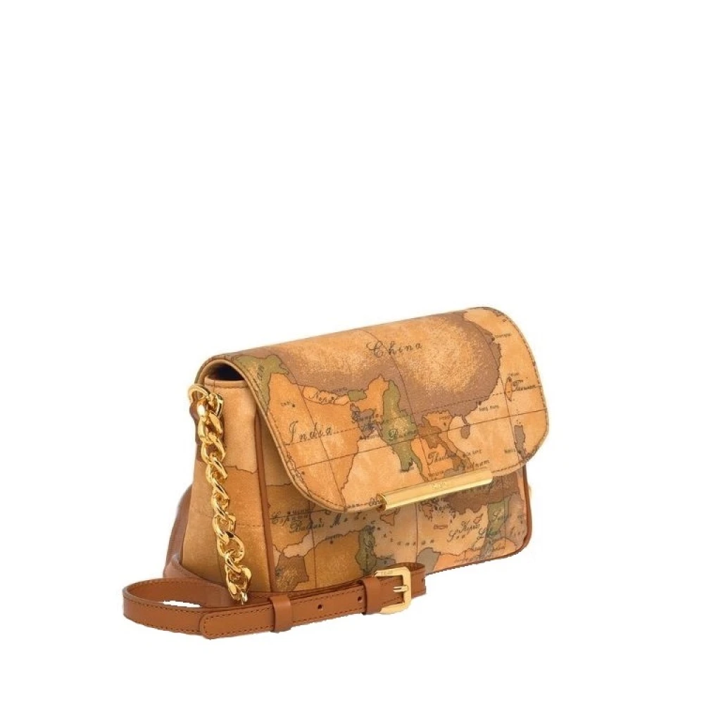 Alviero Martini 1a Classe Schoudertas Beige Dames