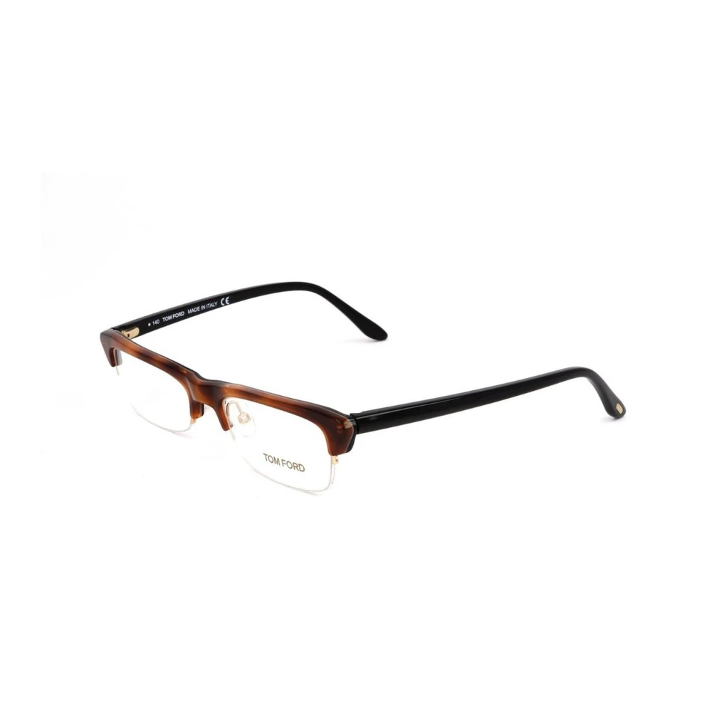 Tom Ford Bruine plastic monturen met wijzerplaat en armband Brown Dames