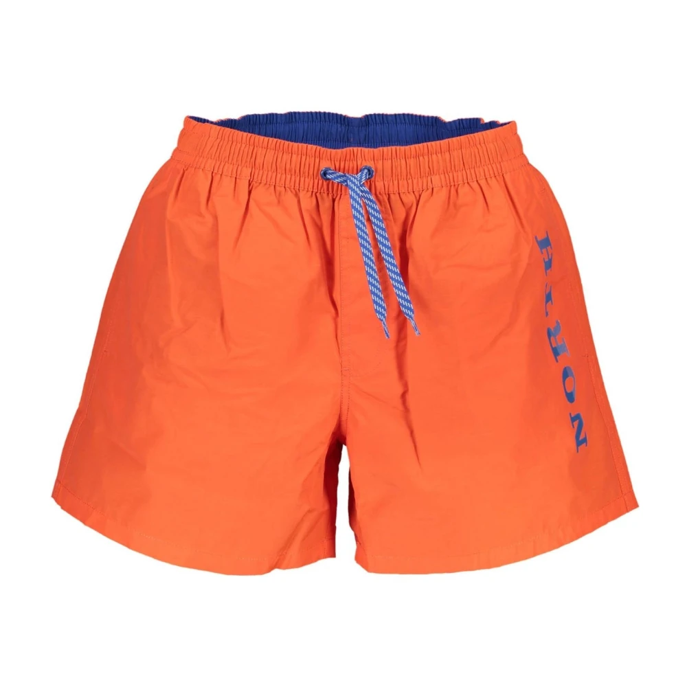 North Sails Men's Red Beachwear,, Swim Boxer Shorts Medium