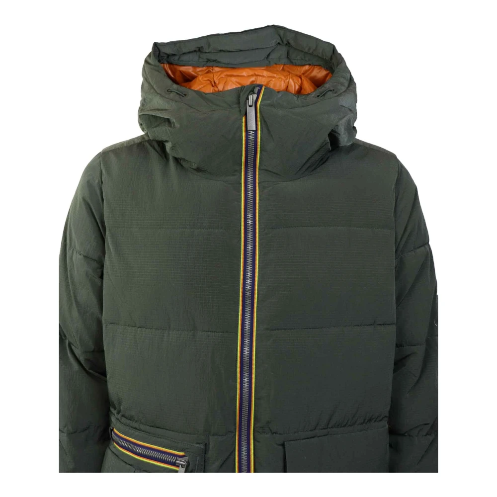 K-way Parin Mini Ripstop Groene Donsjas Green Heren