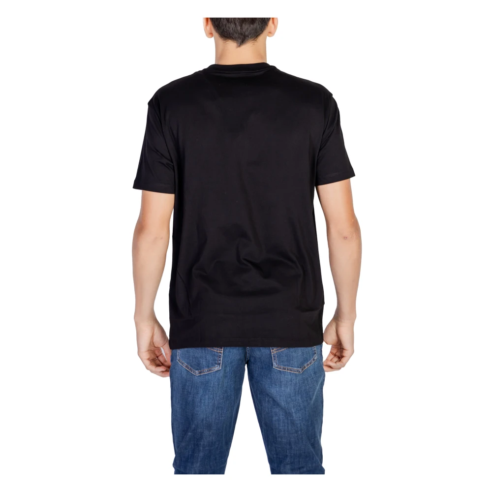 Armani Exchange Katoenen Heren T-shirt en Polo Black Heren