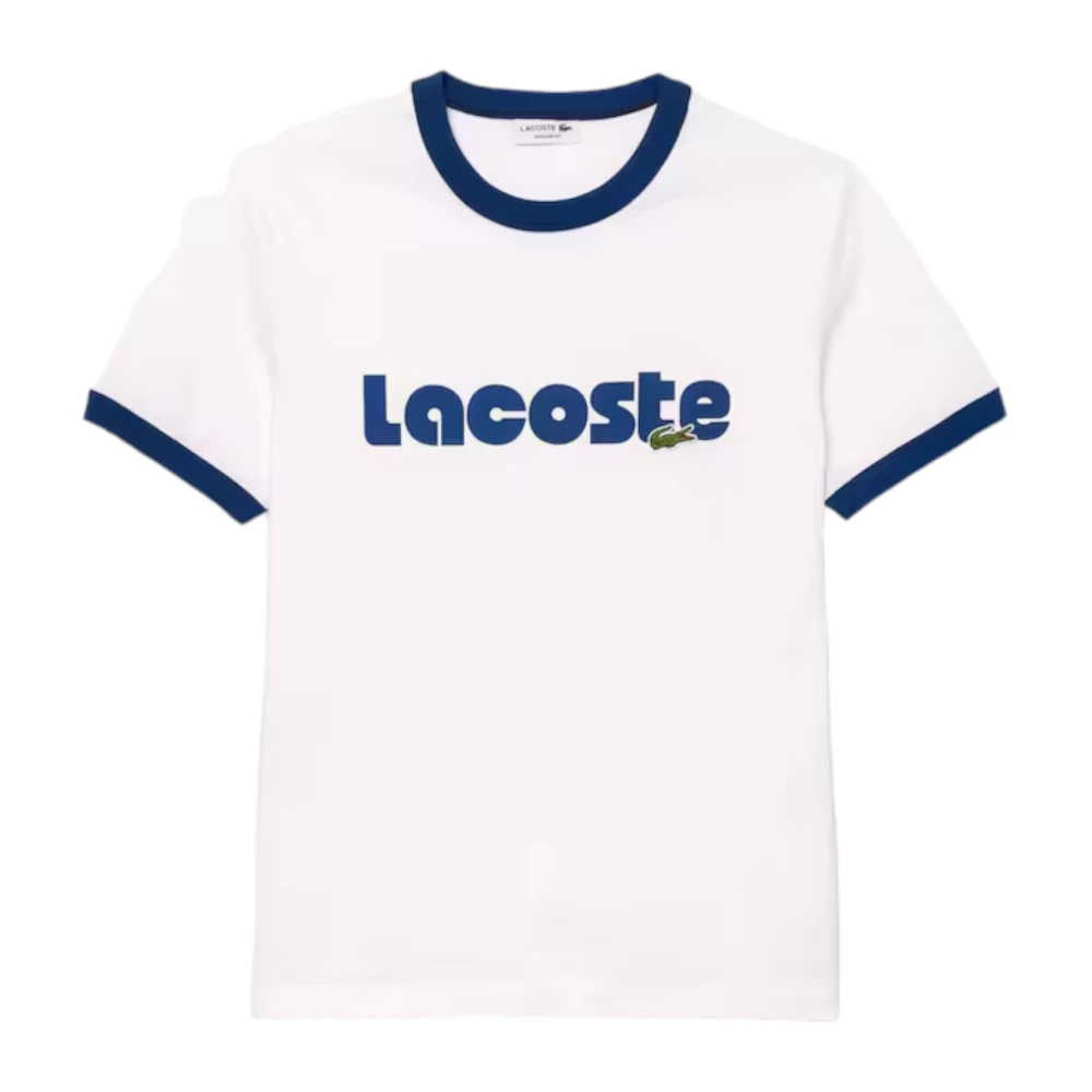 Lacoste Witte T-shirts en Polos White Heren