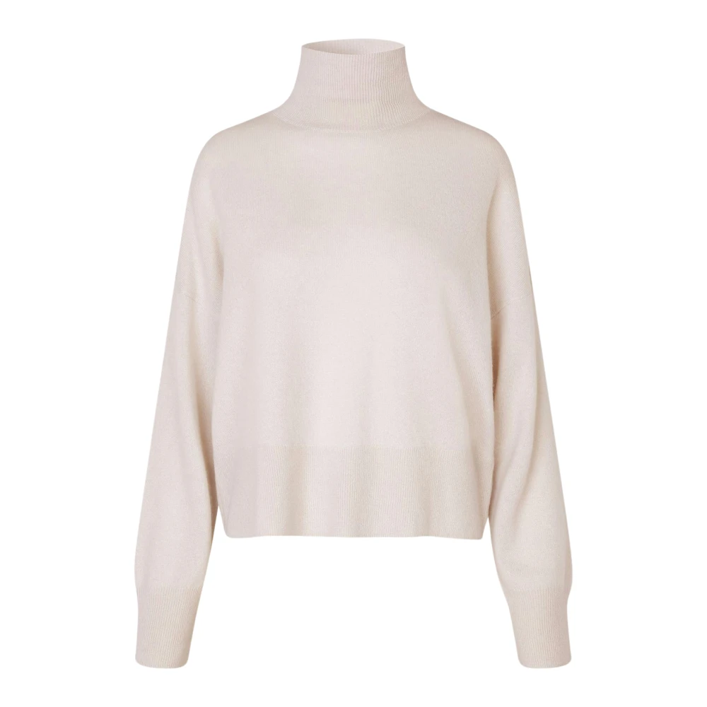 Beige Nola Turtleneck Top