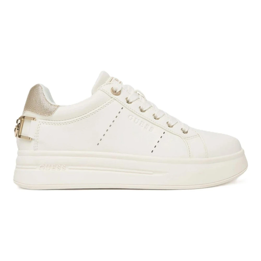 Guess , Sneakers, Female, White, 8 Uk, Wesli Trainers