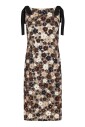 robe-midi-florale-a-sequins-argentes