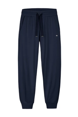 Super Stretch Trousers With Bottom Turn-up