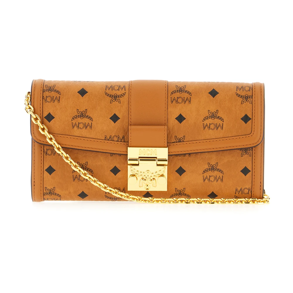Mcm Brown Crossbody Bags - Female - Shoulder Bags - One Size - Bags
