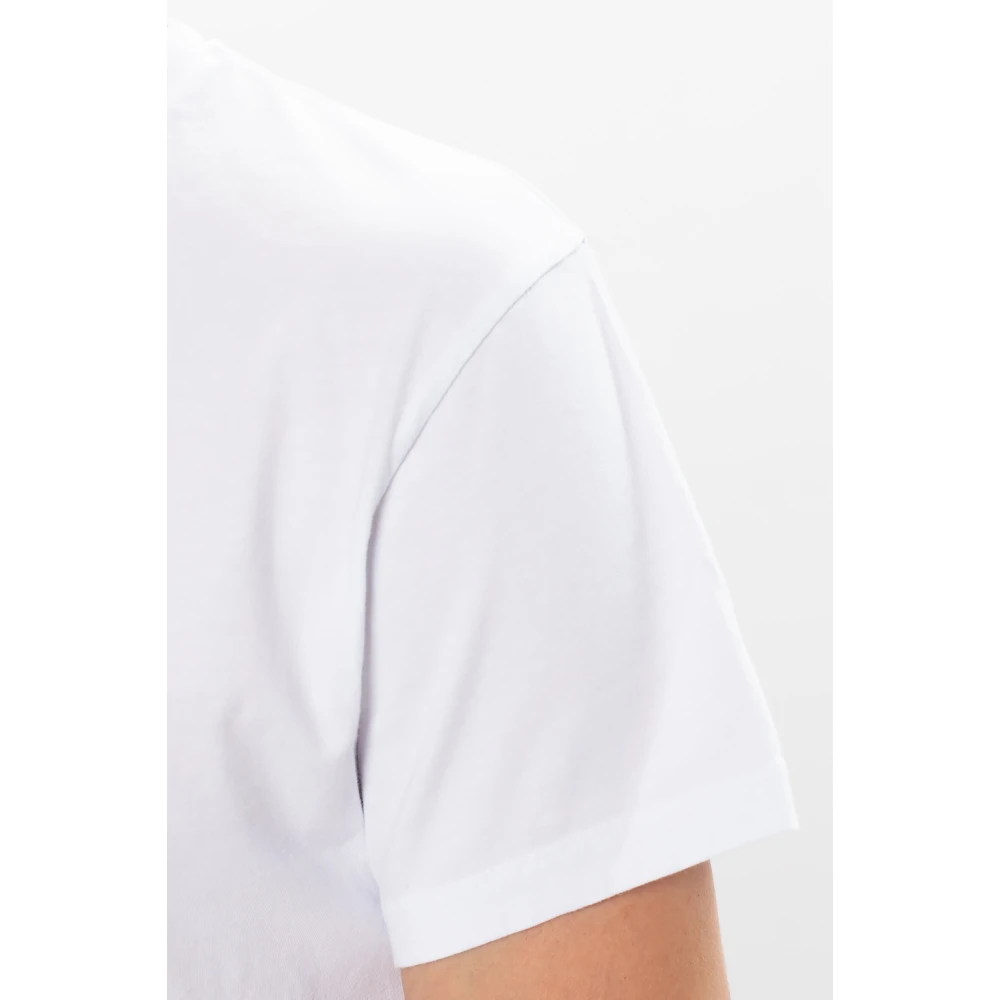 Samsøe Crewneck T-shirt White Heren