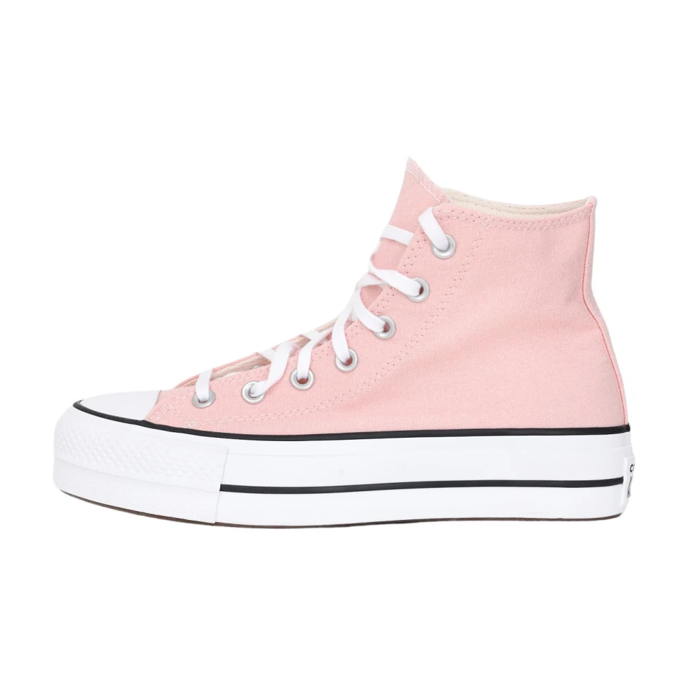 Converse Rosa Ctas Lift HI Sneakers Pink, Dam
