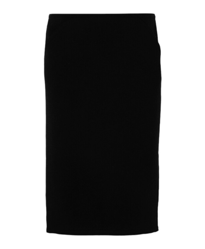 jupe-midi-en-laine-noire