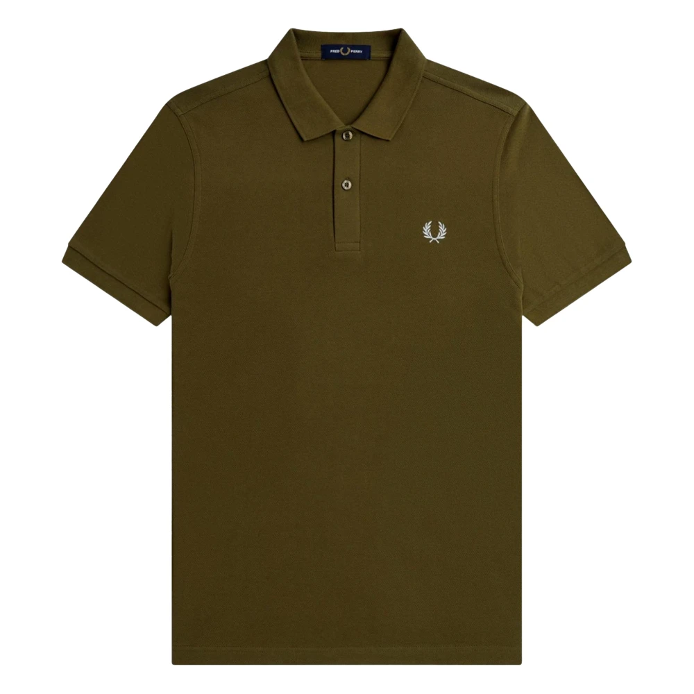 Fred Perry Men's Green Polo Shirts, S, Classic Polo Shirt