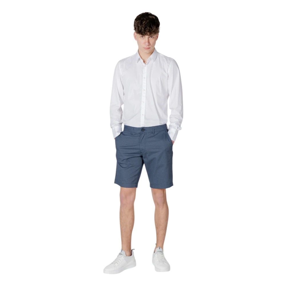 Armani Exchange Herenshorts Blue Heren