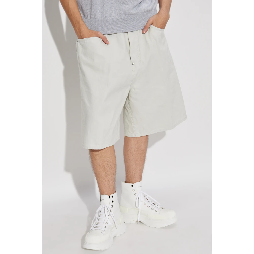 Dsquared2 Denim shorts Beige Heren