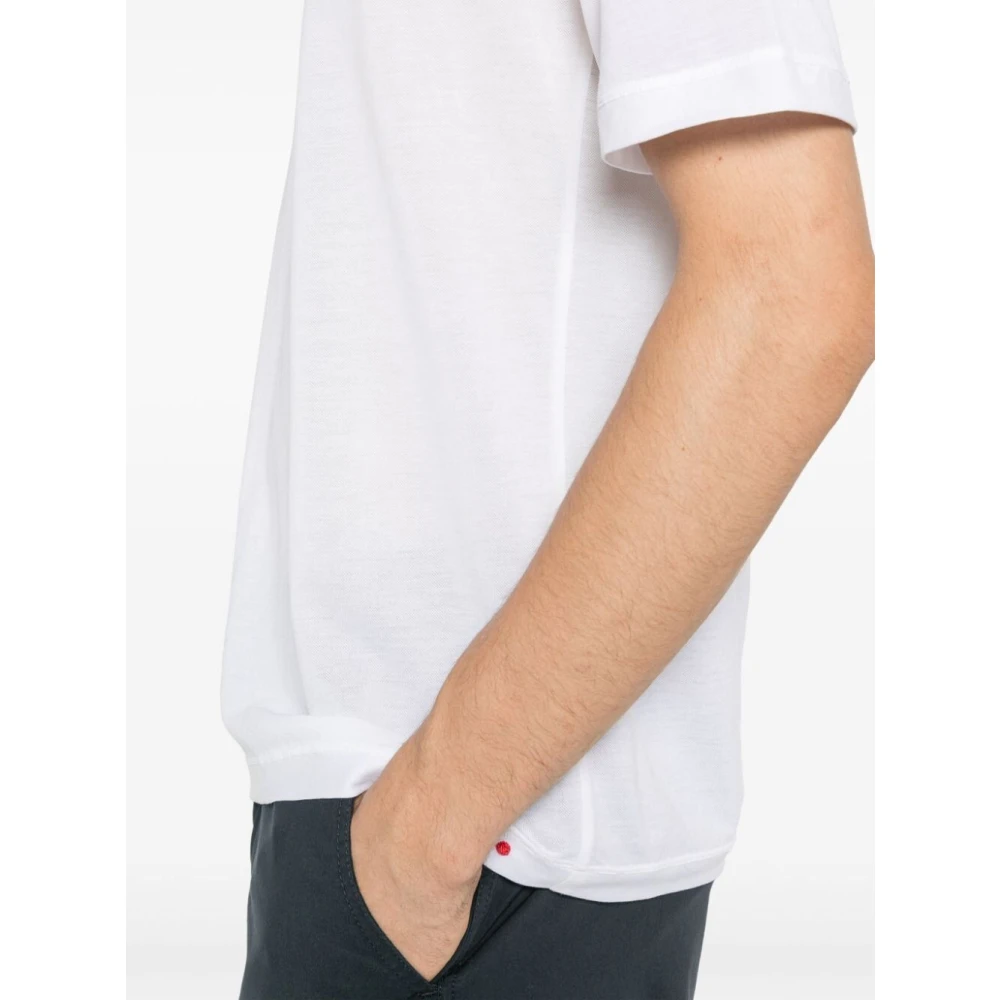 Kiton Witte Mauro Stijlvolle Shirt White Heren