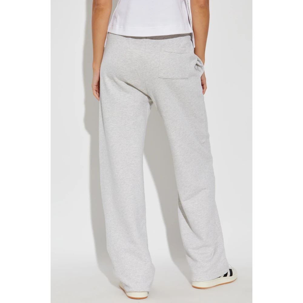 Maison Kitsuné Sweatpants Gray Dames