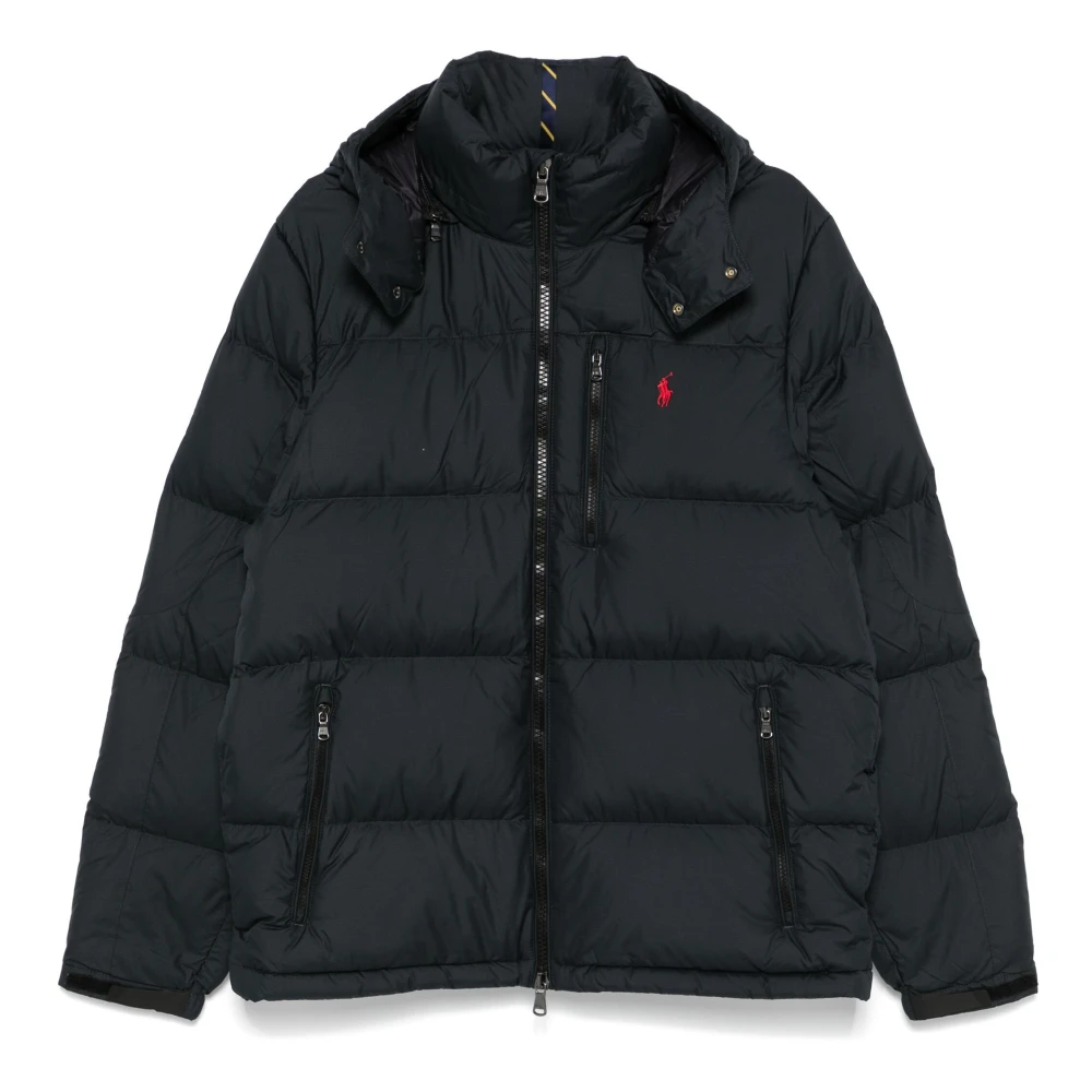 Polo Ralph Lauren Zwarte Gewatteerde Jas Black Heren