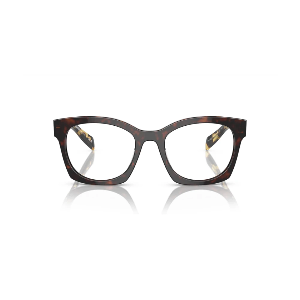 Prada Geometrische vierkante montuurbril Black Dames