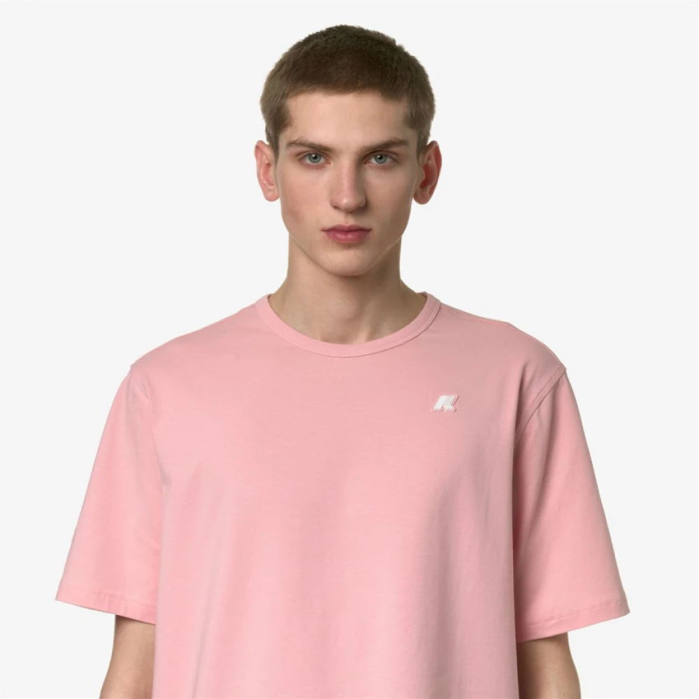 K-way T-Shirts Pink Heren