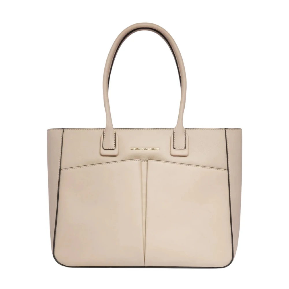 Piquadro Women's Pink Shopping Bags, One Size, Nevet Tote Bag