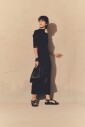 kiiro-robe-en-tricot-de-soie-noire