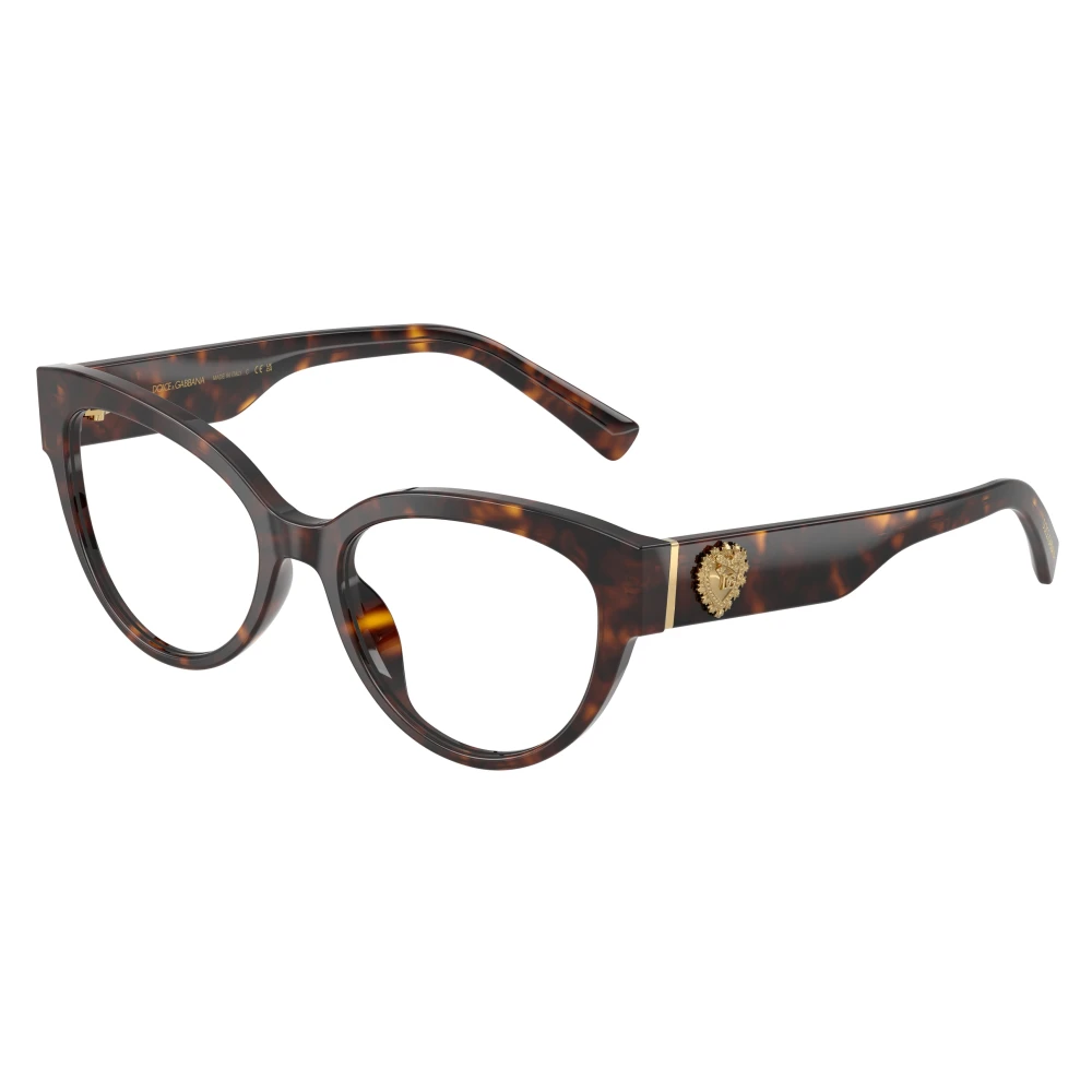Dolce & Gabbana Femme Marron Accessoires, Brun, Taille: 54 Mm Cat Eye Optical Frame