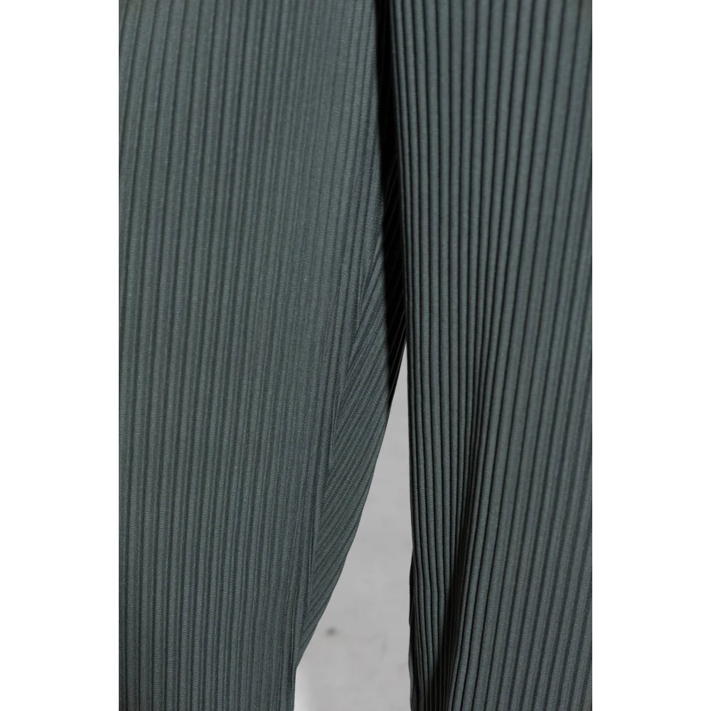 Issey Miyake Geplooide broek Green Heren