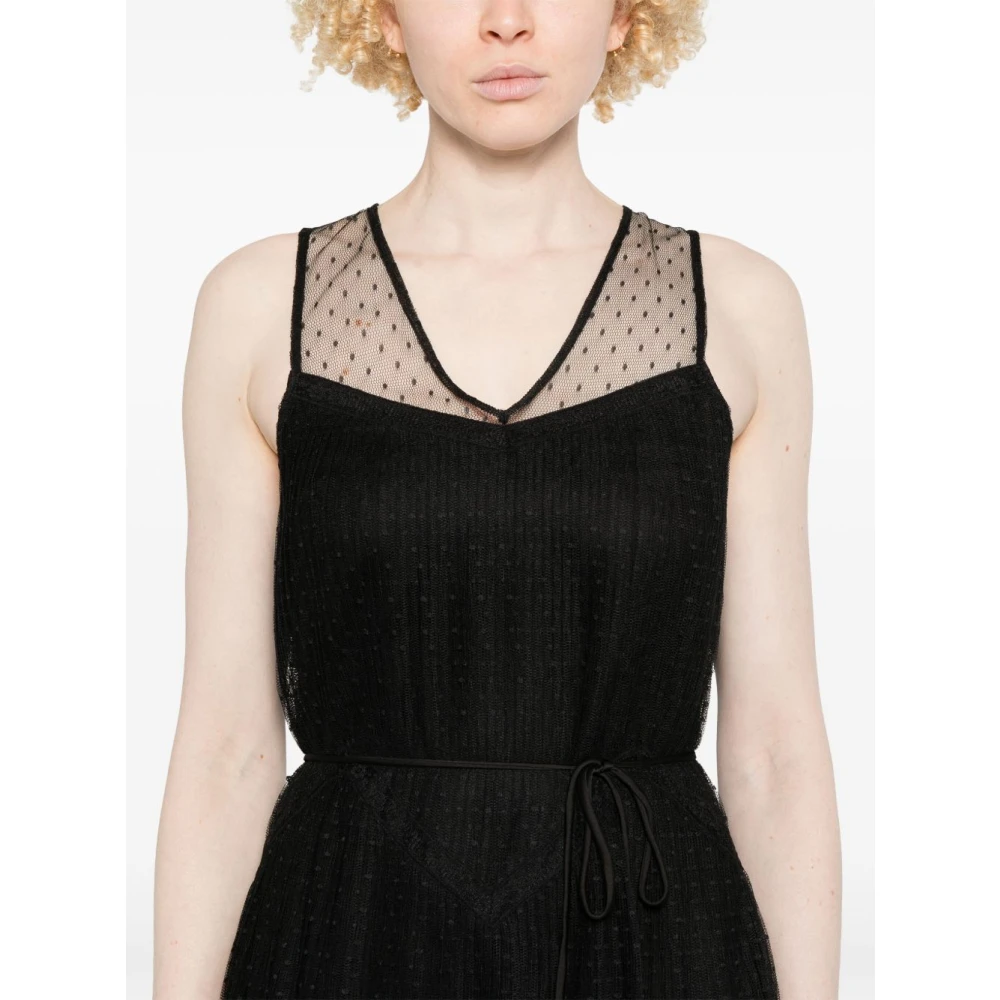 Twinset Zwart Jurk Set Black Dames