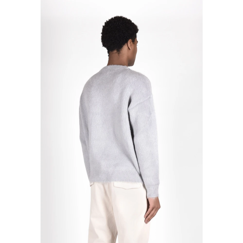 Bonsai Comfortabele Gebreide Kleding voor Alle Seizoenen Gray Heren