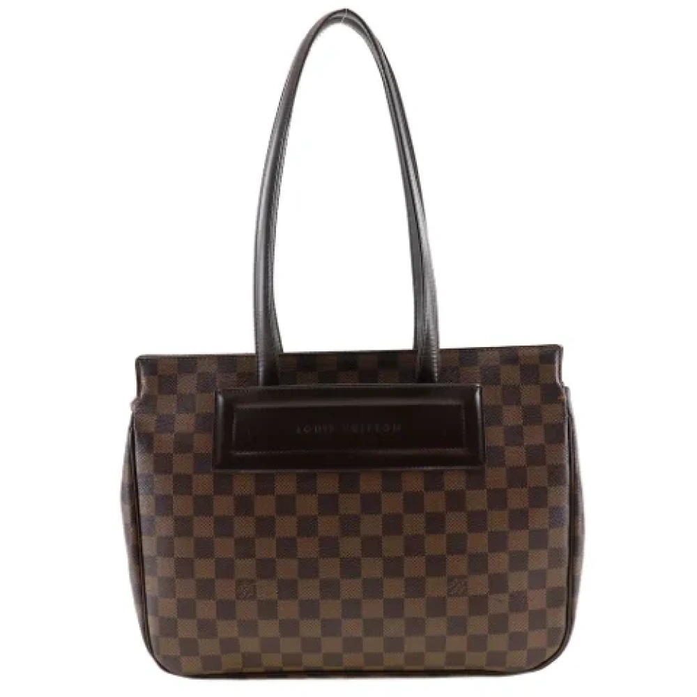 Louis Vuitton Vintage Pre-owned Fabric totes Brown Dames