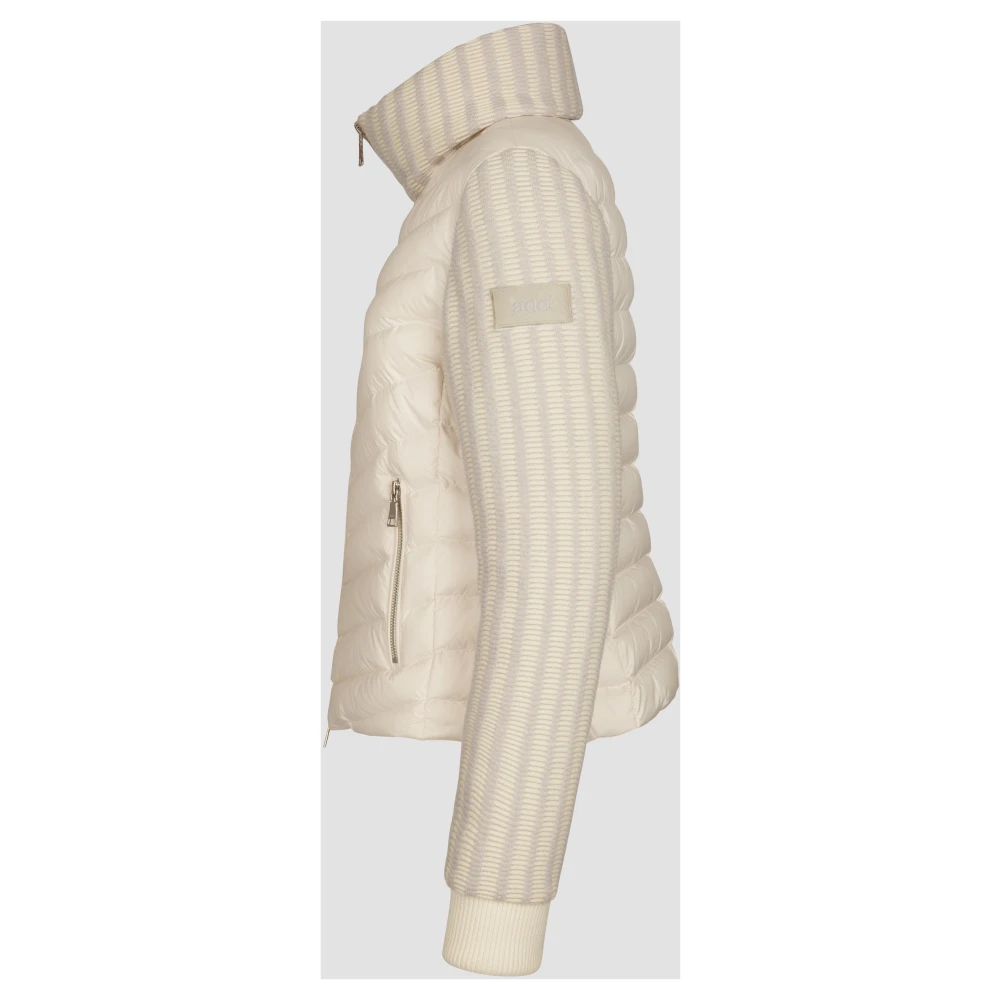 add Bomber IN Cocoon + Bubble UP Gebreid Beige Dames