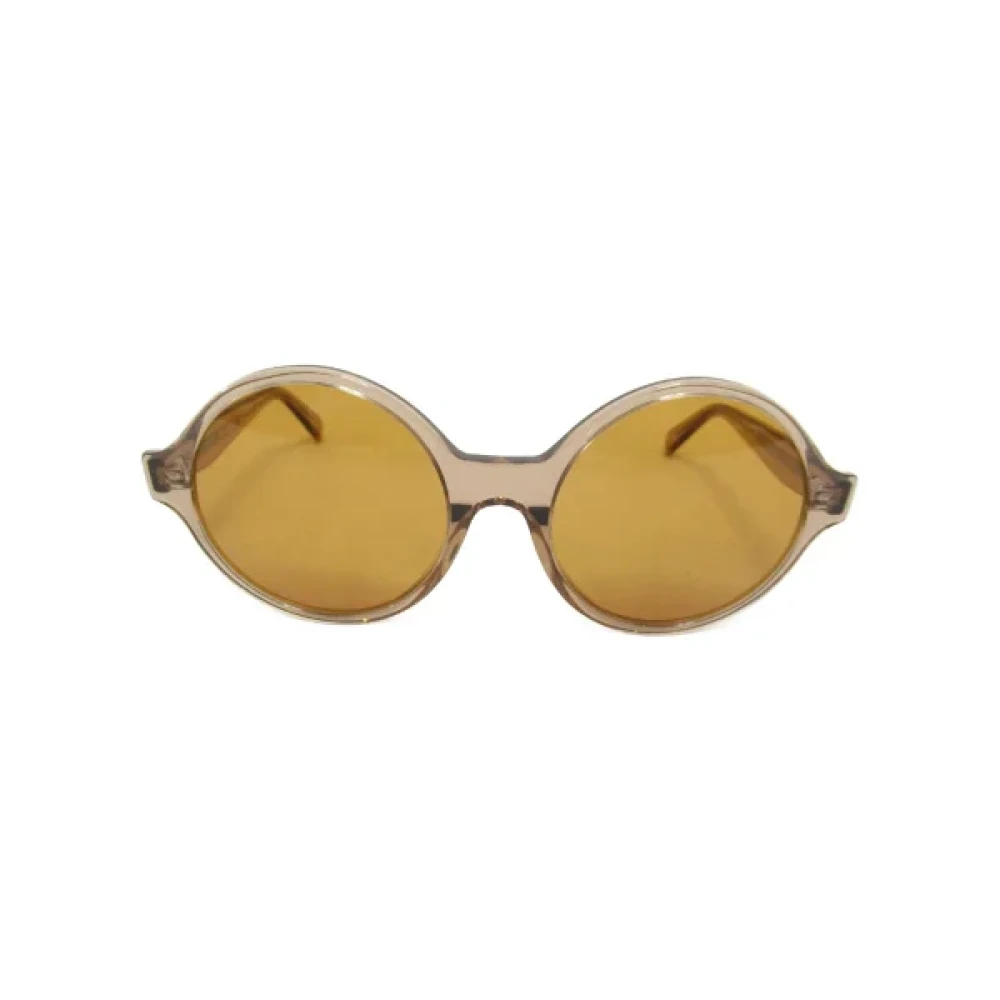 Celine Vintage Pre-owned Plastic sunglasses Brown Dames