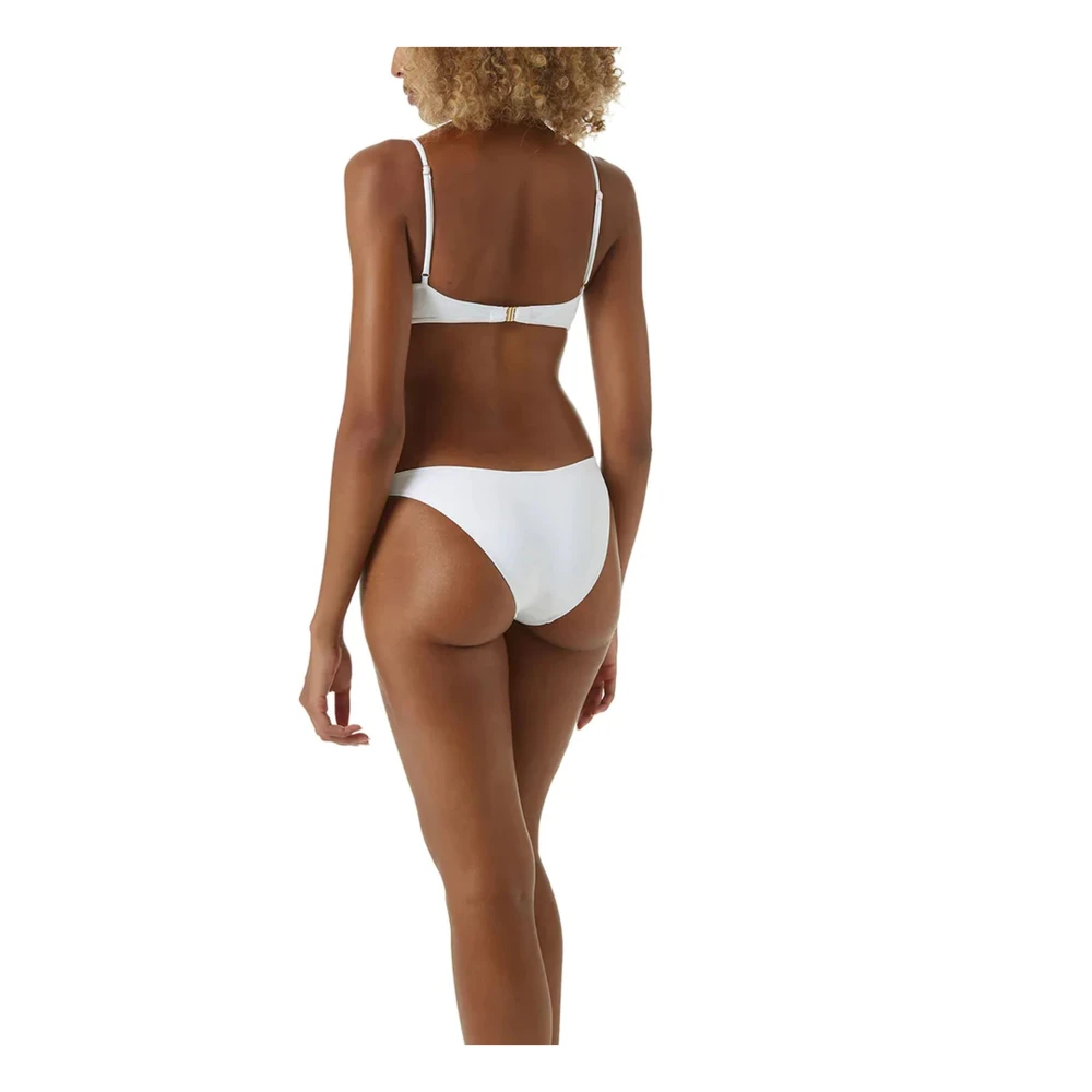 Melissa Odabash Witte Hipster Bikini Bottoms met Gouden Ringen White Dames
