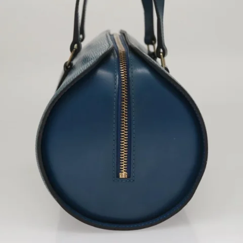 Louis Vuitton Vintage Pre-owned Leather handbags Blue Dames