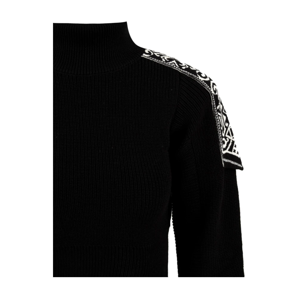 Akep Zwarte Sweaters voor Mannen Black Dames